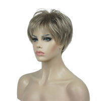 StrongBeauty Womens Wig Short Straight Natural Hai Synthetic Capless Wig Blondeblack 11Color