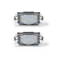 2Pcs LED Car License Plate Light Accessories For BMW 5 Series E34 touring (station-wagon) 1991-1996 Canbus Error Free