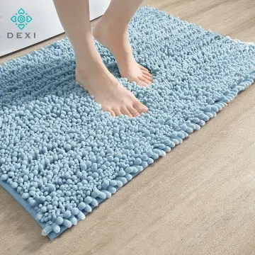 DEXI Carpet Resistant Bath Rugs Quick Dry Bathroom Mat For