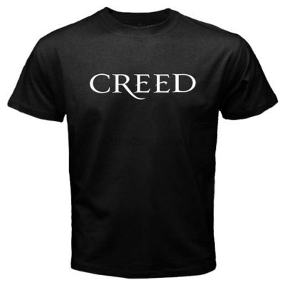 New CREED Alternative Rock Band Logo Mens Black T-Shirt Size S to 3XL