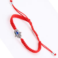 SUMENG New Arrival 2021 Red String Hamsa Hand Evil Eye Lucky Kabbalah Boho Festival Chic Bracelet For Women Rope Chain Bracelet