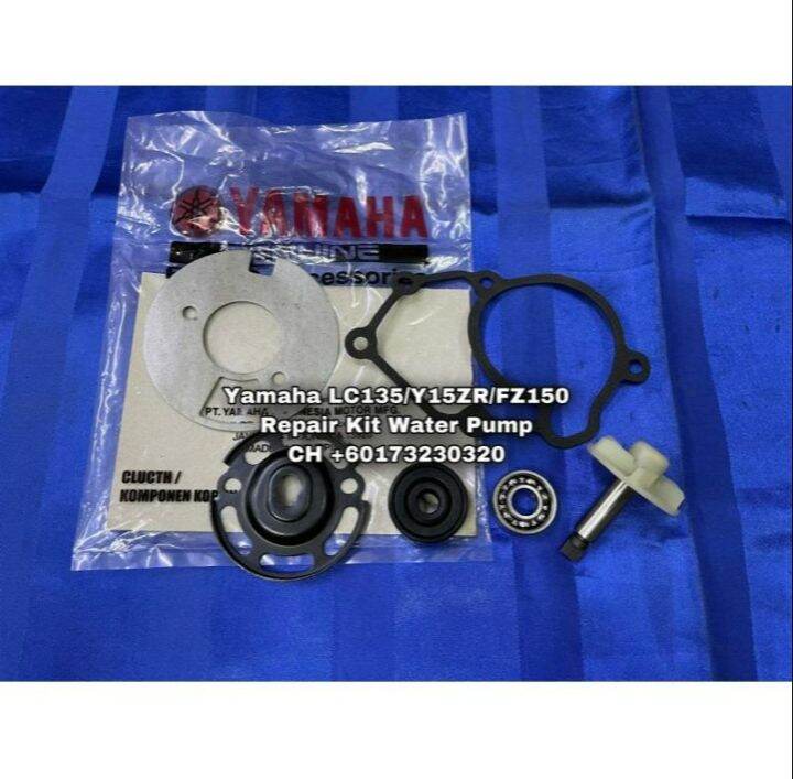 Yamaha LC135 Y15ZR FZ150 Water Pump Repair Kit Impeller Shaft Fan Kipas