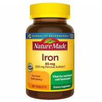 Nature Made Iron 65 Mg 365 Tablets