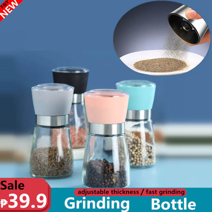F&Y Grinder household freshly ground pepper sesame sea salt kitchen