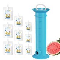 Fruit Squeeze Puree Filler Puree Fruit Squeezer With 15 Reusable Pouches Leakage Proof Food Pouch Maker And Dispenser Squeeze