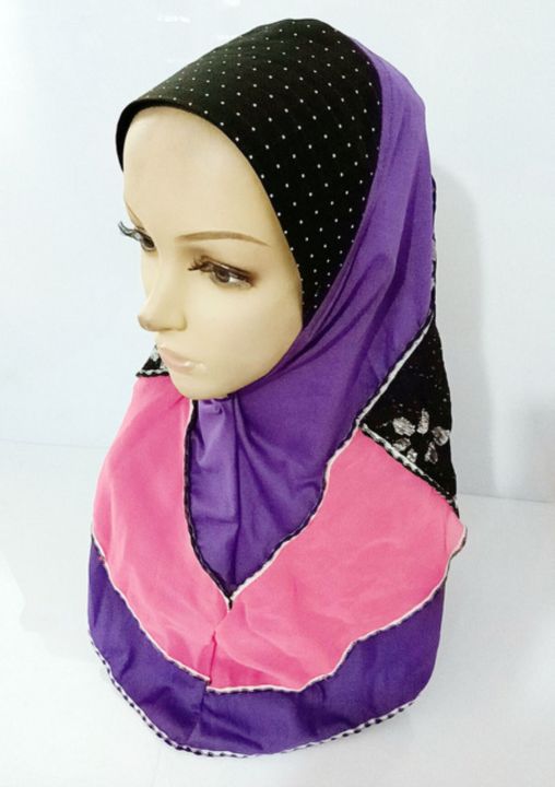yf-one-piece-amira-hijab-hat-muslim-women-floral-headscarf-head-wrap-shawl-cover-turban-ramadan-prayer-headwear