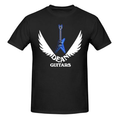 ใหม่ 3939-Dean Guitars American Guitar Logo เสื้อยืดไซส์ S-5Xl