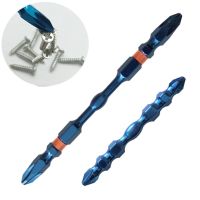 1/2pcs 65mm 100mm Cross Double Head Screwdriver Bit PH2 Magnetic Screwdriver Chrome Vanadium Alloy Steel Electric Screwdriver Screw Nut Drivers