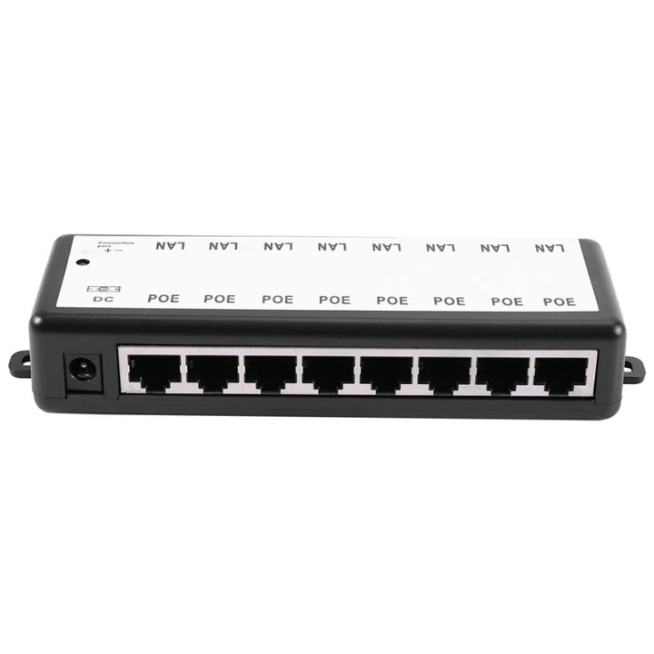 8-ports-poe-injector-poe-splitter-for-cctv-network-poe-camera-power-over-ethernet-ieee802-3af