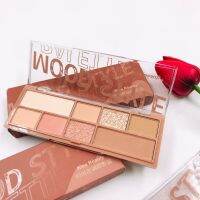 87202-03?อายแชโดว์ บลัชออน Kiss Beauty​ mood style 8​เฉดสี​สุดปัง ​ โทนน้ำตาลนู้ดๆ ราคาเบาๆก็่สวยได้? พ