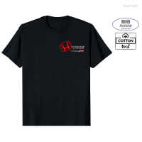 2023 NEW Street Fashion Racing Sports T-shirt [black] [100% Cotton] [h Vtec r Type] Round Neck Size：s-5xl