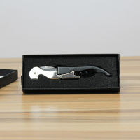 1 Set Wine Bottle Opener with Gift Box Stainless Steel Decanter Wine Corks Screw Cap Opener Kitchen Bar Accessories Tool