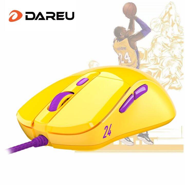Dareu A960 65G น้ำหนักเบาสายเมาส์สำหรับเล่นเกมส์18000 DPI PAW3337 ...
