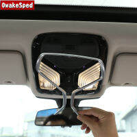 For BMW 3 Series G20 X5 G05 5 Series G30 2018-2021 Car Chrome Reading Lamp Decorative Frame Trim Interior Roof Light Sticker