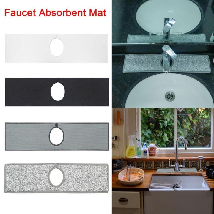 suhe-convenient-faucet-absorbent-mat-multifunction-faucet-absorbent-pad-sink-splash-guard-kitchen-bathroom-supplies-microfiber-splash-countertop-protector-drying-mat