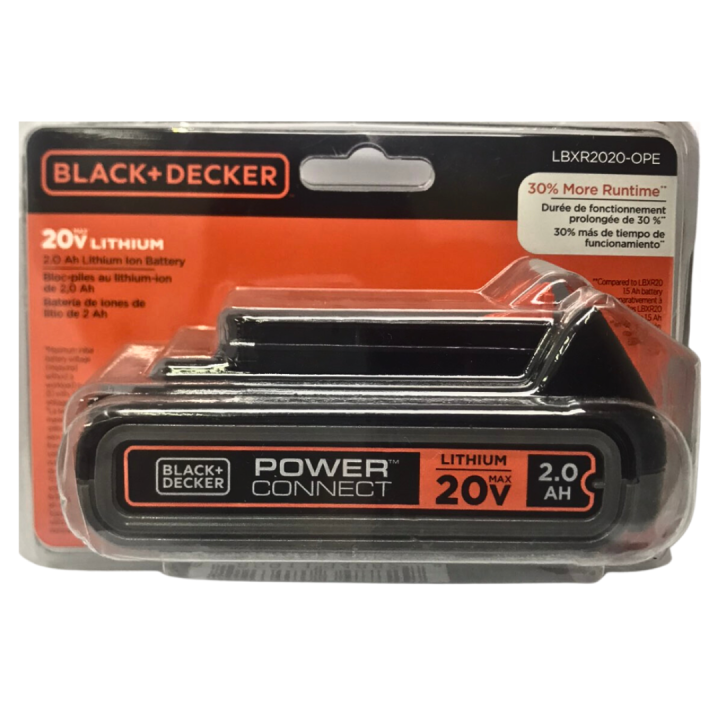 NEW BLACK+DECKER 20V MAX* POWERCONNECT 2.0Ah Lithium Ion Battery