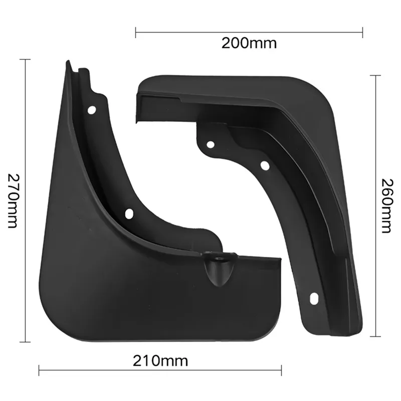 Car Splash Guards Mud Flap Mudguards Fender Exterior Accessories ...