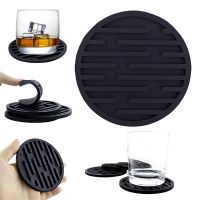 【CW】♗  Silicone Cup Round Insulation Soft Rubber Coaster Mug Glass Beverage Holder Table Coasters