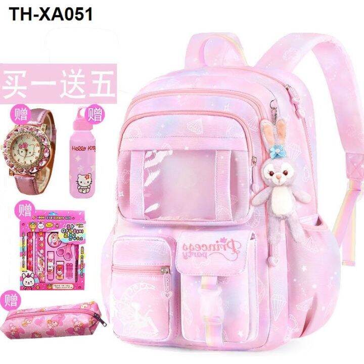 new-primary-school-students-schoolbags-for-grades-one-two-to-six-large-capacity-girls-cute-high-value-junior-high-backpacks