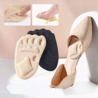 Non-slip Cushioning Forefoot Pads Half Insoles for Shoes Inserts Forefoot Insert Non-slip Sole Cushion Reduce Shoe Size Filler