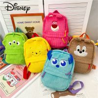 Disneys New Womens Backpack Fashion High Quality Childrens Plush Backpack Cartoon Versatile Multi Functional Boys Backpack 【AUG】