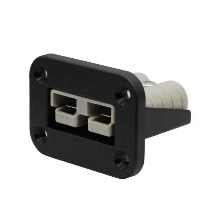 Dual Flush Mount 50 Amp Anderson Plug Mounting Bracket Panel Caravan Camper 4WD - Foto 5