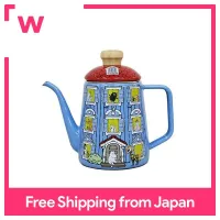 Fuji Hollow หยดหม้อ1.0L Moomin House Blue