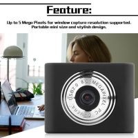 ▫✽ High Definition Mini USB2.0 5M Retractable Clip Web Camera For Computer Laptop 5 Megapixels USB Retractable Cable Webcam