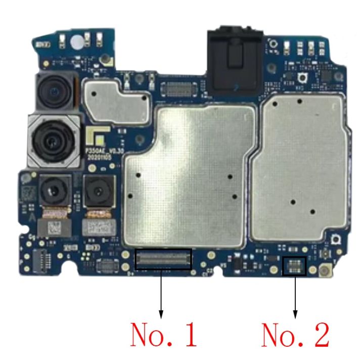 【❂Hot On Sale❂】 nang20403736363 2-10ชิ้นหน้าจอแอลซีดีเชื่อมต่อ Fpc บนเมนบอร์ดสำหรับ Motorola Moto G10 Xt2127 G10พลังงาน/Xt2129 G30/Xt2128 G20