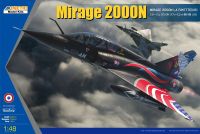 พลาสติก โมเดล ประกอบ kinetic สเกล 1/48 Mirage 2000N La Fayette (US)(48124)