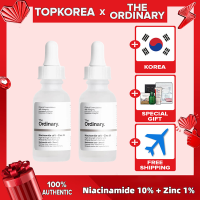 The Ordinary Niacinamide 10% + Zinc 1% 30มล. เซรั่มบำรุงผิว ดูแลผิว ลดเลือนริ้วรอย เซรั่มเข้มข้นดิออดินารี่ สกินแคร์ (สองขวด) สกินแคร์