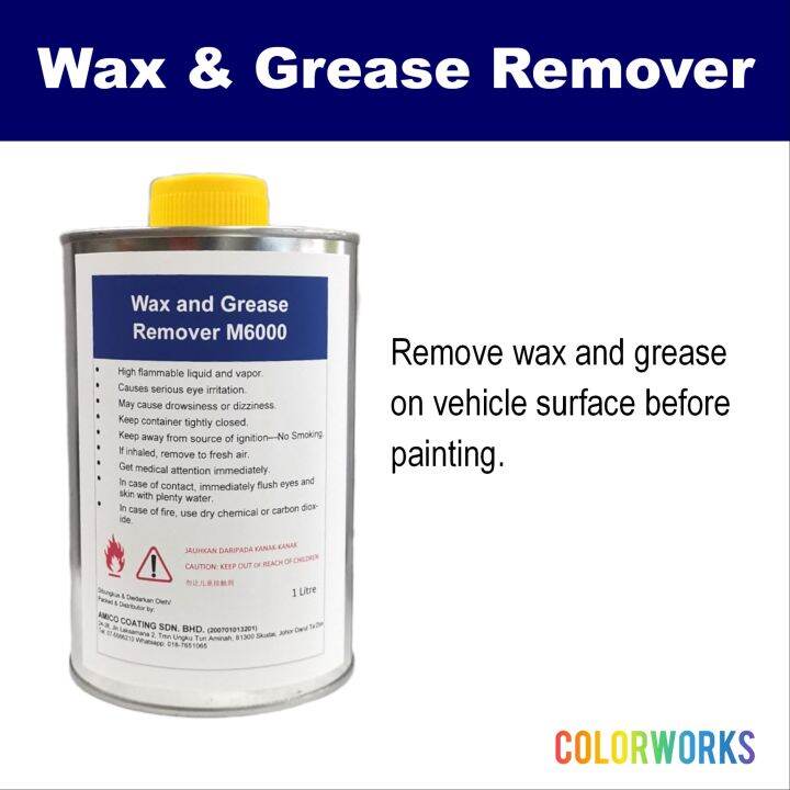 1L Amico Wax and Grease Remover 6000 1 Litre Lazada