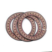 ‘；【- 3PCS Guitar Sound Hole Inlay WOOD For  Classical Guitar Guitar Accessories YKQ102