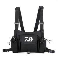 Outdoors Sports Mens Women Tactical Shoulder Fishing Chest Vest Photographer Waist Pack Portable Jacket Fishing Vests