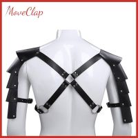 [lzdxwcke3] Mens PU Leather Body Chest Straps Harness Restrain Clubwear Costume Belt