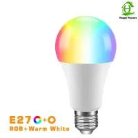 บ้านมีความสุขการเชื่อมต่อโดยตรง WiFI RGB + หลอดไฟสีขาวควบคุมแอพนำสมัยสนับสนุน Homekit Siri Google Home Alexa Voice Assistant