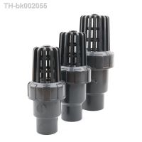 ▩ 1pc 20 25 32 40 50mm PVC Check Valve Bottom Valve Pump Water Filter Aquarium Tank PVC Pipe Adapter