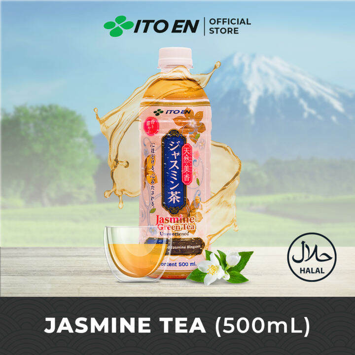ITO EN Jasmine Green Tea No Sugar 500ml Teh Melati Relax Alami Lazada Indonesia