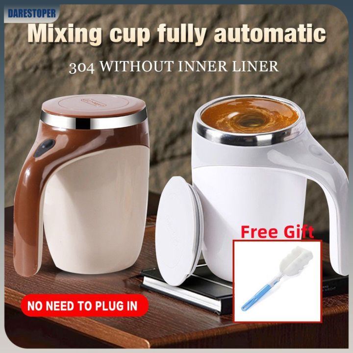 Automatic Stirring Thermal Cup Coffee Stirring Cup 304 Stainless