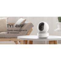 โปรโมชั่น กล้องวงจรปิด EZVIZ TY1 ความละเอียด 4 ล้าน HD 2K Wi-Fi &amp; Lan Pan-Tilt IP Security Camera รับประกัน 2 ปี TY1 (4M) ราคาถูก ขายดี แนะนำ Home-mall  ตรงปก