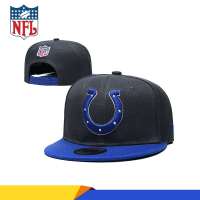 อินเดีย Colts ทีม N/f/l หมวกเบสบอลแฟชั่นกีฬา Snapback หมวกปีกแบน High Top Street หมวกกันแดด1007TY01