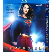 American science fiction action TV series female Superman Season 1-4 BD Hd 1080p Blu ray 8-disc DVD