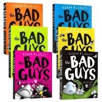 Original English version I am a Bad guy 9 volumes The Bad Guys Episode 1-9 English version childrens cartoon movie novel bridge chapter book Scholastic book Aaron Blabey