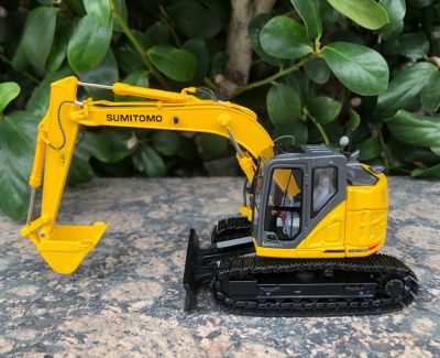 ◄ jiozpdn055186 1/50 escala sumitomo sh145x compacto escavadeira hidráulica diecast modelo brinquedo presente