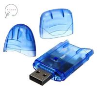 ZIAAN USB 2.0แบบพกพาที่ทนทานสำหรับ Mmc/sd/sdhc สำหรับแล็ปท็อปอุปกรณ์เสริมเครื่องอ่านการ์ดการ์ดรีดเดอร์ SD ตัวอ่านการ์ดความจำขั้วต่อยูเอสบียูเอสบีอะแดปเตอร์