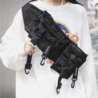 Multi-Pocket Tactical Functional Waist Pack Techwear Casual Phone Pouch Outdoor Running Hip Hop Chest Rig Belt Bags Streetwear