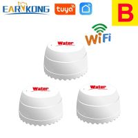 Wifi Leak Detector Water Detector Leakage Sensor Smart Home Alarm Tuyasmart Smart Life APP Flood Alert Overflow Security