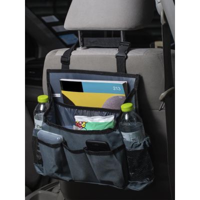 กระเป๋าเก็บของติดรถยนต์ Car Seat Organizer กระเป๋าใส่ของหลังเบาะนั่งรถยนต์ อุปกรณ์เสริมรถยนต์ ถุงเก็บของหลังเบาะนั่ง ช่องเก็บของหนังเบาะนั่งรถ