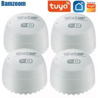 【LZ】✻♀  Tuya WiFi Detector De Vazamento De Água Sensor De Inundação Tanque De Alarme Ligação De Água Completa Smart Life APP Monitoramento Remoto