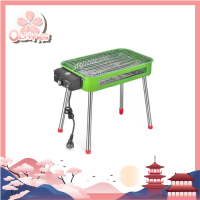 เตาย่างบาร์บีคิว ไฟฟ้าเเบบตะแกรง Electric BBQ grill Household Smokeless grill เตาปิ้ง เตาทำอาหาร เตาปิ้งย่าง เตาย่าง เเบบมีขาตั้ง olayks